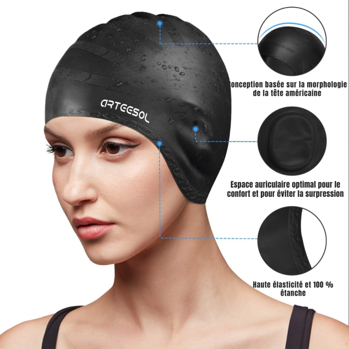 Bonnet-Bain-Silicone-Etanche-Protection
