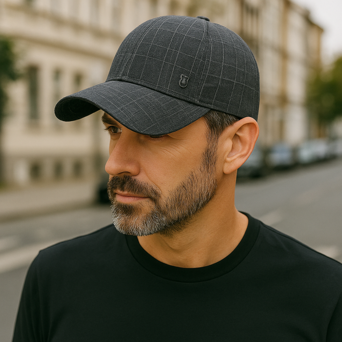 CasquetteEleganteaCarreaux-Praidygris