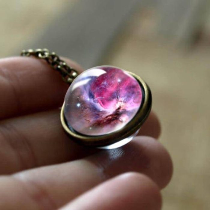 Celestia | Elegant Cosmic Universe Pendant Necklace for Cosmic Enthusiasts 3