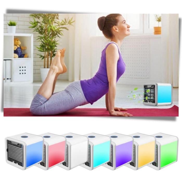 MiniairconditionerUSB-7ledlights