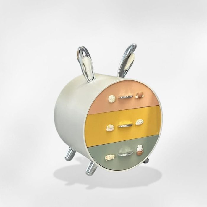 Royalcoffer Coloré argenté Boîte à bijoux  lapin