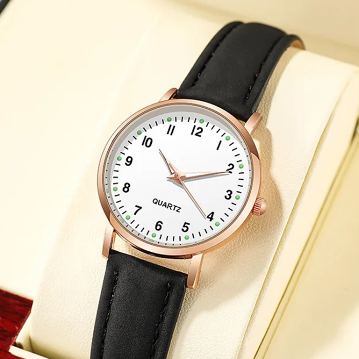 Virelle-Horloges-Valeria-Leren-Dames-Horloge-Roseg-7563