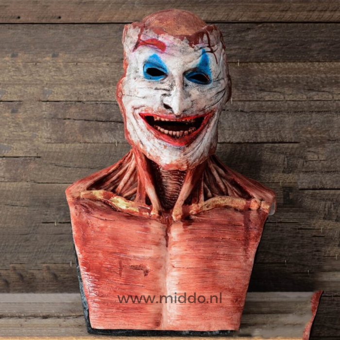 masque-halloween-clown-fond-bois